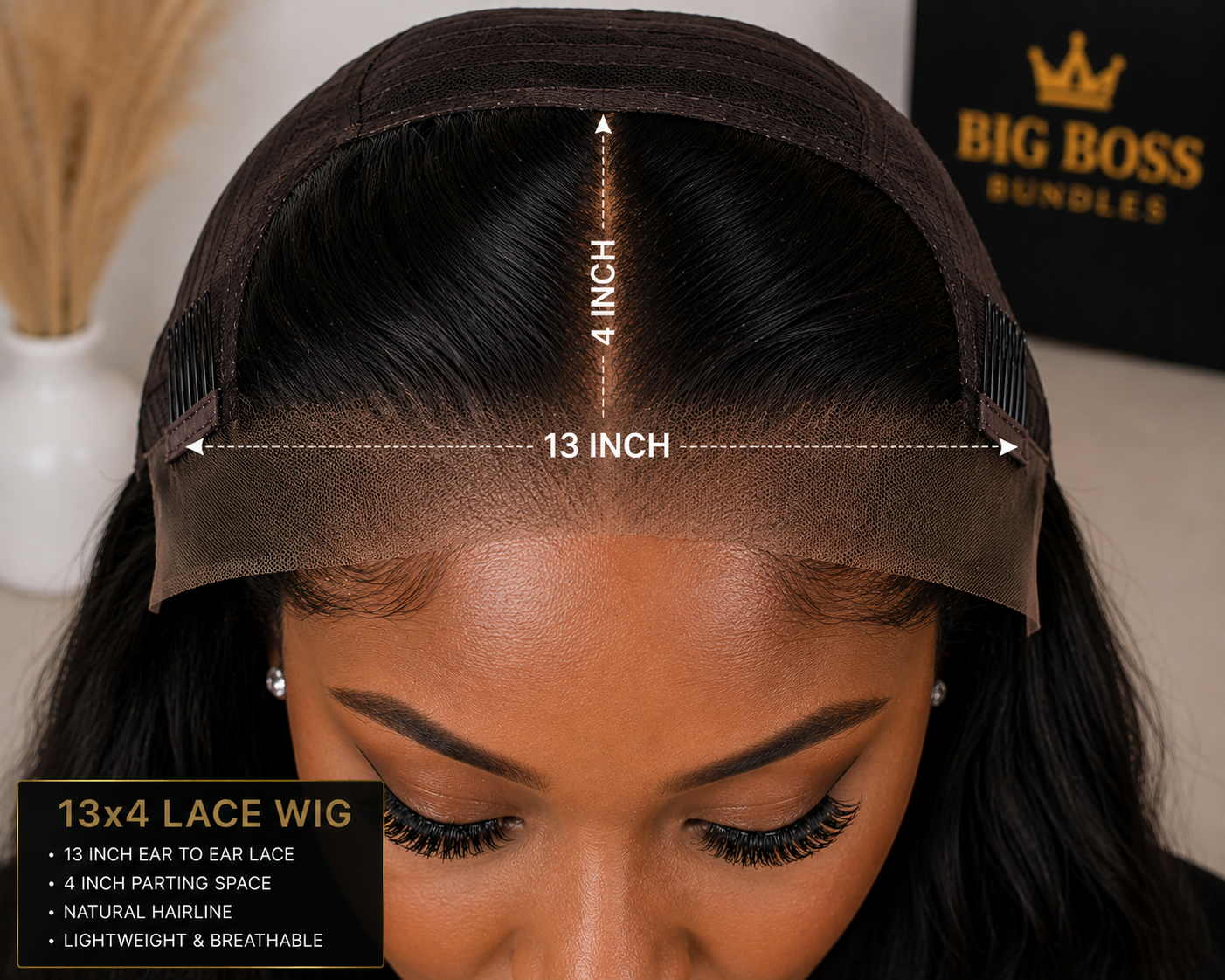 13x4 Lace Size Wig