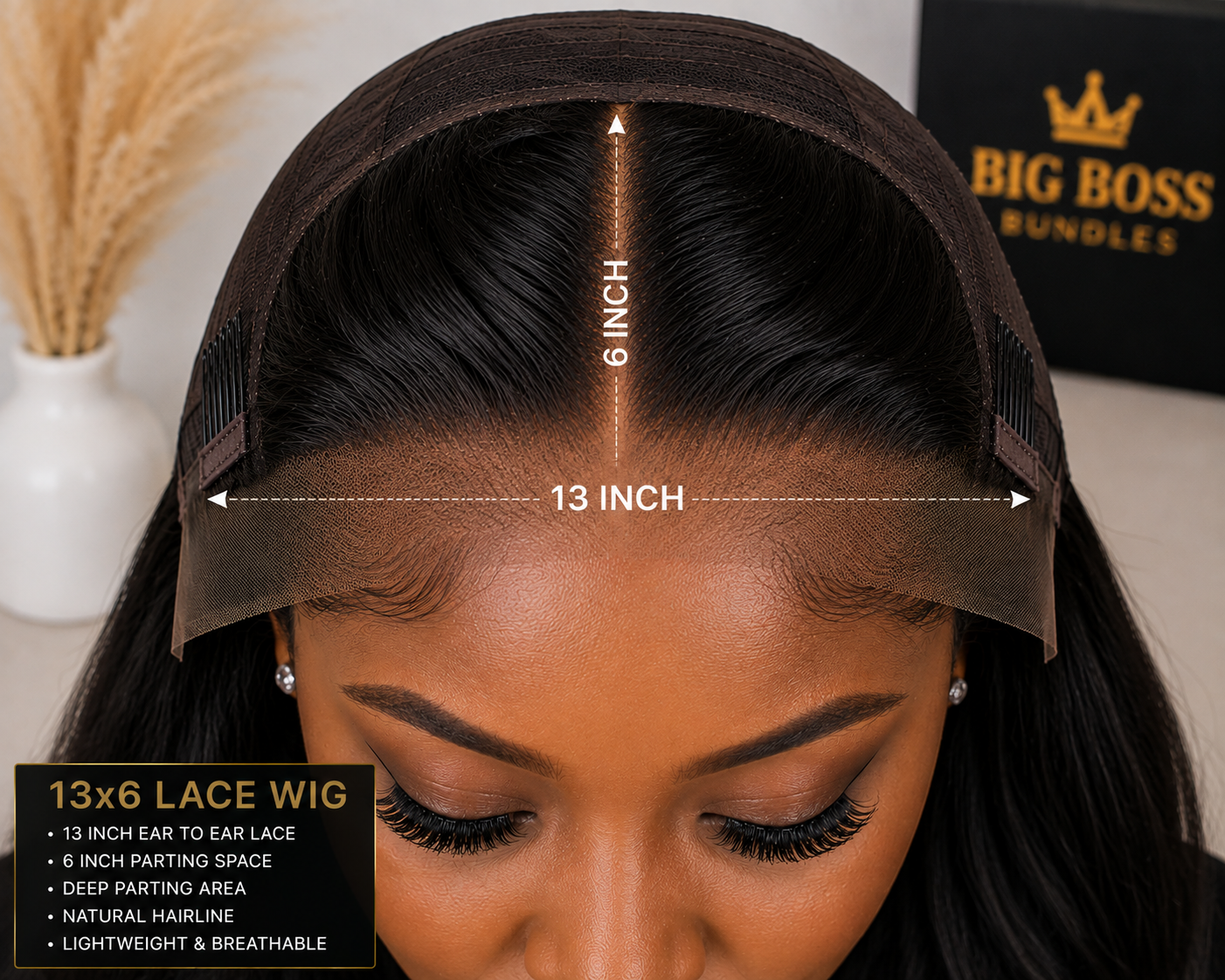 13x6 Lace Size Wig