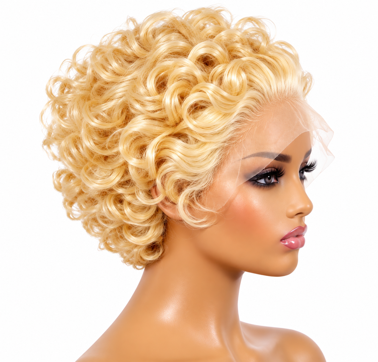 Pixie Wig side view
